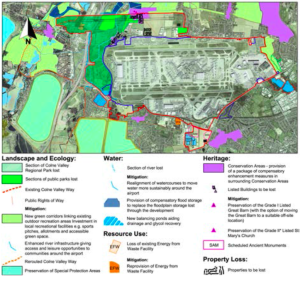 Proposed third runway - landscape and ecology from "Taking Britain further: Heathrow’s plan for connecting the UK to growth"