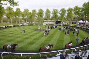 The Parade Ring at Windsor Racecourse