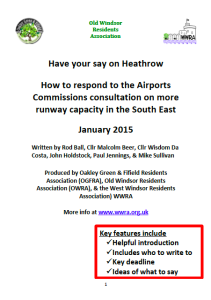 How to respond to the Airports Commissions consultation on more runway capacity in the South East