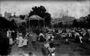 Alexandra Gardens Banstand 1900