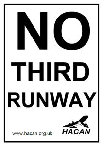 NO THIRD RUNWAY POSTER PIC